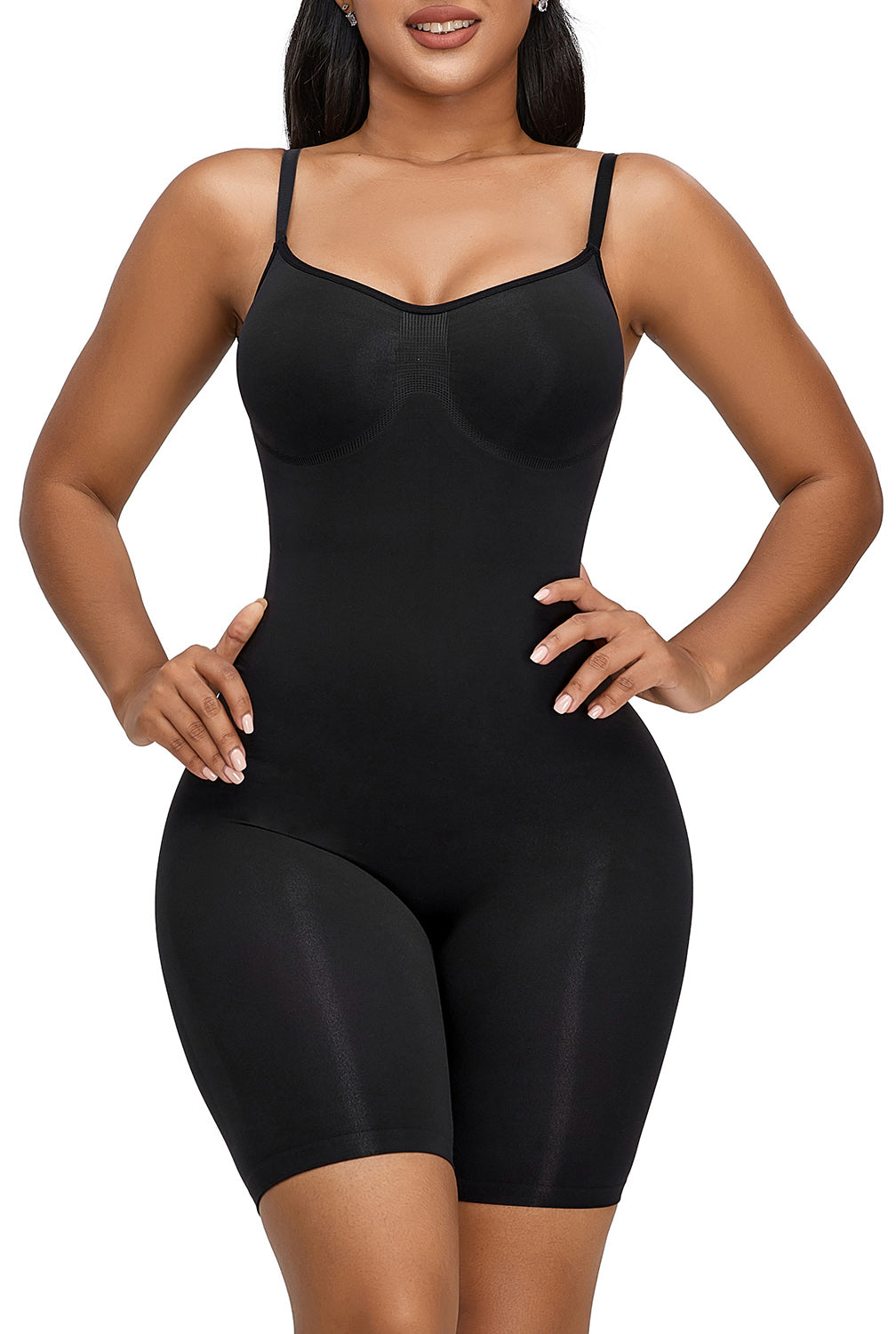 YIANNA Women Shapewear Tummy Control Bodysuit Seamless Sculpting Snatched  Waist Body Suit Thong,YA5215-Black-XXS/XS at  Women's Clothing store