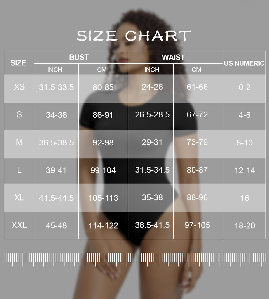 YIANNA Crew Neck Short Sleeve Bodysuit for Women Second-skin Feel Thong Body Suits Tops