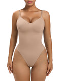 YIANNA Shapewear Tummy Control for Women Seamless Sculpting Body Shaper Snatched Waist Body Suit with Removable Pad