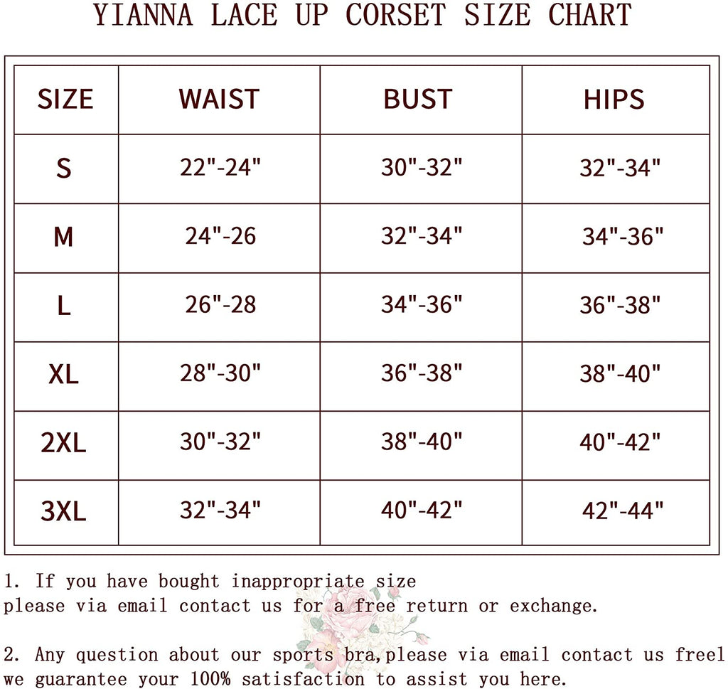 YIANNA Steampunk Punk Rock Leather Buckle-up Corset Bustier Basque Top