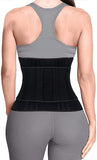 YIANNA Sweat Waist Trainer Belt Compression Belly Sport Girdle Waist Trimmer for Women/Men Weight Loss