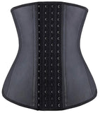 YIANNA Womens Long Torso Waist Trainer Sports Girdle 4 Row Hooks