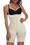YIANNA Fajas Colombianas Shapewear for Women Tummy Control Body Shaper Butt Lifter with Zipper Crotch