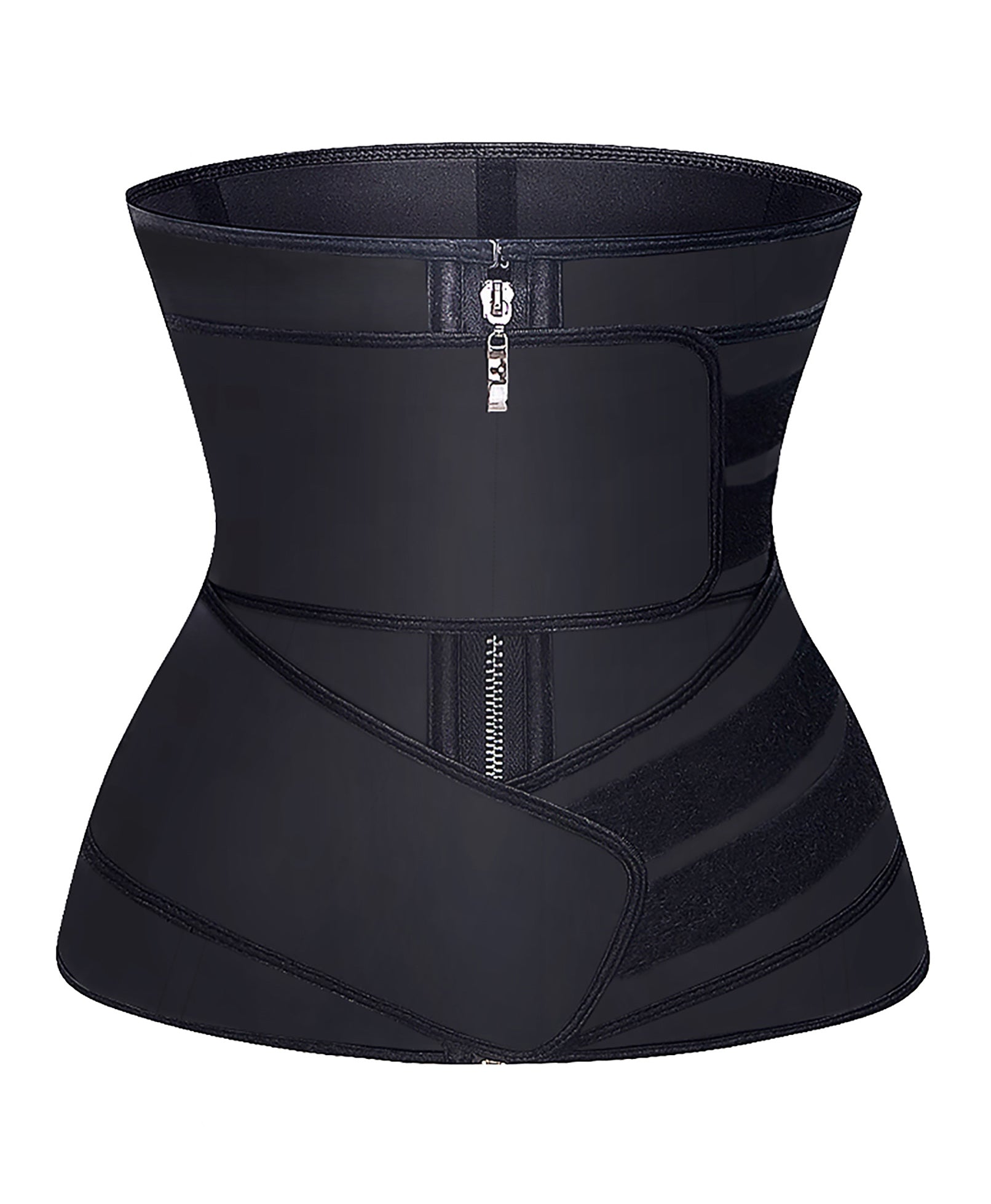 YIANNA Waist Trainer for Women Tummy Control Zipper&Straps JSculpt Latex  Workout Training Corsets Belly Belt, YA2220-Black-XS : : Clothing,  Shoes & Accessories
