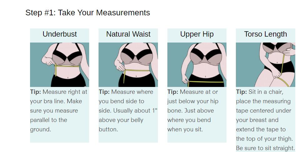 Top Hip measurement - Women 