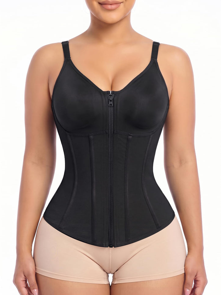 Waist Trainer Corset Shapewear Vest With Bra