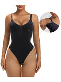 YIANNA Shapewear Tummy Control for Women with Built in Bra Seamless Sculpting Butt Lifter Body Shaper Waist Body Suit
