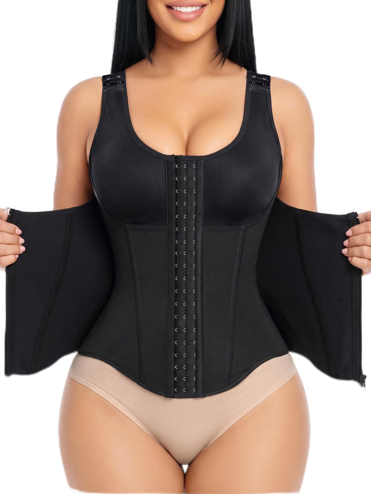 Double Tummy Control Waist Trainer Vest