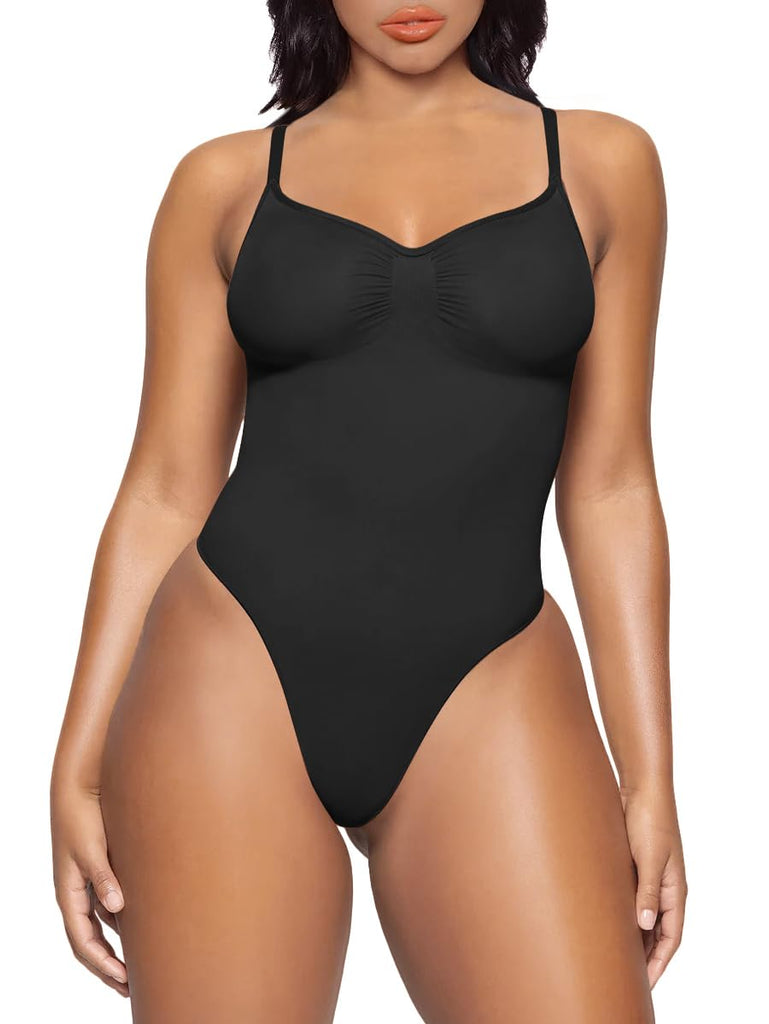 Bodysuit for Women Tummy Control Shapewear Seamless Sculpting Thong Body  Shaper 2024 - $16.99