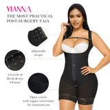 YIANNA Fajas Colombianas Moldeadoras Shapewear Tummy Control for Women Butt Lifter with Zipper Crotch Faja Body Shaper