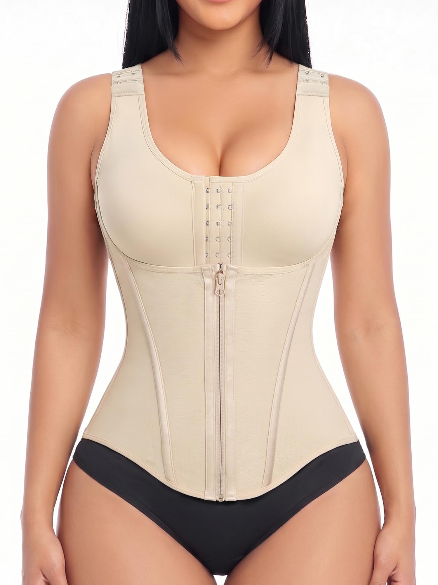 Double Tummy Control Waist Trainer Vest