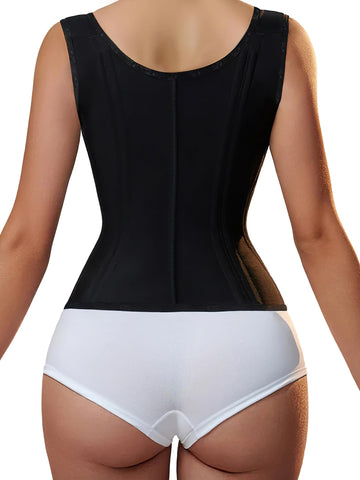 YIANNA Waist Trainer for Women for Tummy Control Sports, Workout Hourglass Vest Waist Cincher with Adjustable Shoulder Strap