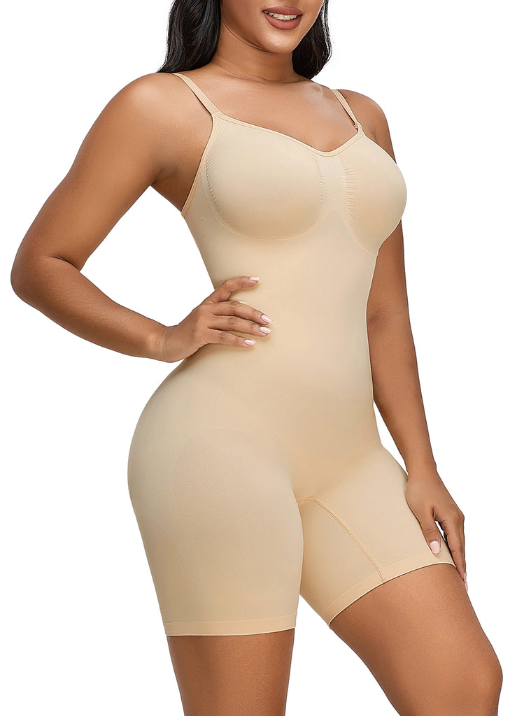 YIANNA Bodysuit for Women Seamless Shapewear Tummy Control Body Shaper Butt  Lifter Full Shaping Shorts Black L - XL 5218 - ShopStyle