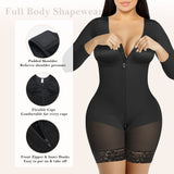 YIANNA Fajas Colombianas Moldeadoras Postpartum Shapewear for Women Tummy Control Arm Compression Full Body Shaper
