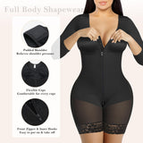 YIANNA Fajas Colombianas Moldeadoras Postpartum Shapewear for Women Tummy Control Arm Compression Full Body Shaper