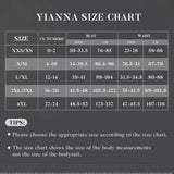 YIANNA Bodysuit for Women Tummy Control Shapewear Open Bust Mid-Thigh Sculpting Body Shaper