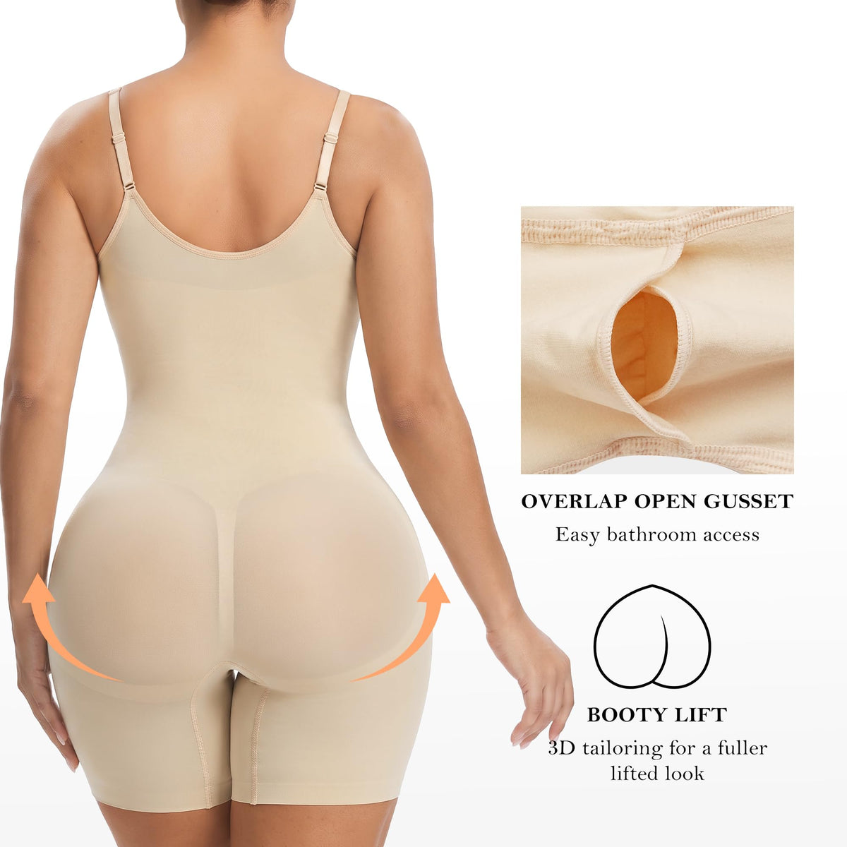 Seamless Sculpt Mid-Thigh Shorts Bodysuit