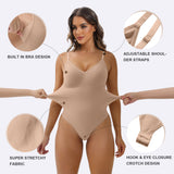 YIANNA Shapewear Tummy Control for Women Seamless Sculpting Body Shaper Snatched Waist Body Suit with Removable Pad