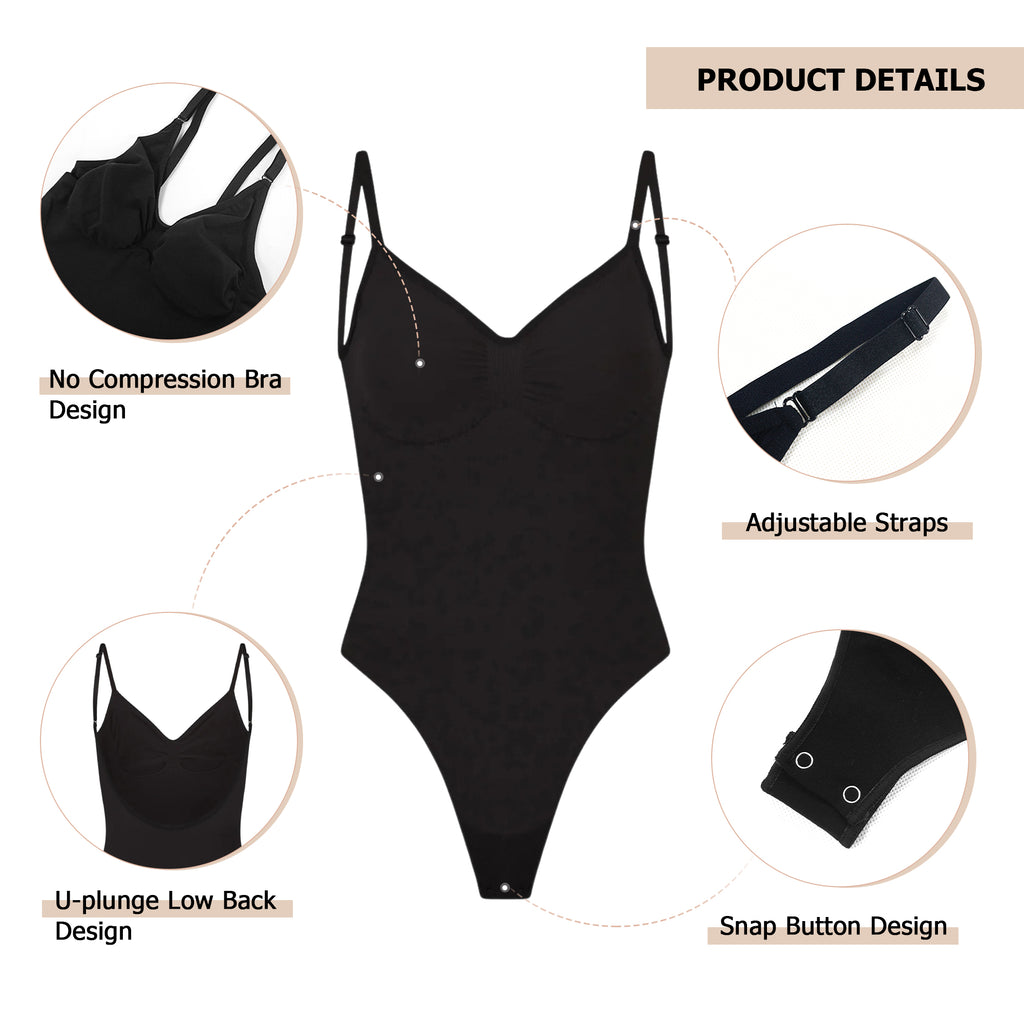 Womens Seamless Waist Tummy Control Low Back Shapewear Bodysuit With Thong  For Slimming, Sculpting, And Belly Trimming Compress X0902 From  Us_mississippi, $8.12