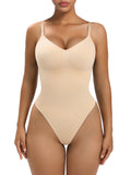 YIANNA Shapewear Tummy Control for Women Seamless Sculpting Body Shaper Snatched Waist Body Suit with Removable Pad