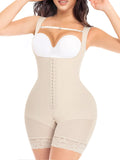 YIANNA Fajas Colombianas Moldeadoras Shapewear Tummy Control for Women Butt Lifter with Zipper Crotch Faja Body Shaper