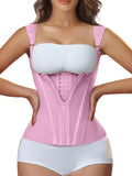 YIANNA Waist Trainer for Women for Tummy Control Sports, Workout Hourglass Vest Waist Cincher with Adjustable Shoulder Strap