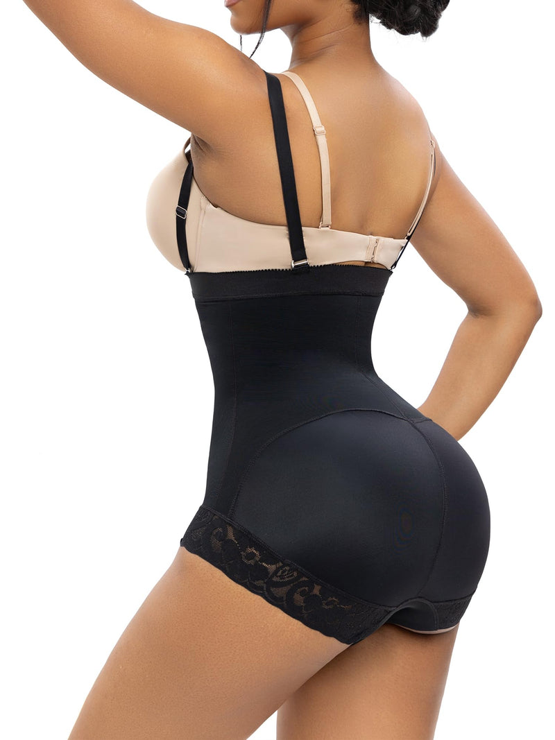 YIANNA Fajas Colombianas Shapewear for Women Tummy Control Body Shaper Butt  Lifter with Zipper Crotch Black,YA7257-Black-S : : Clothing, Shoes  & Accessories