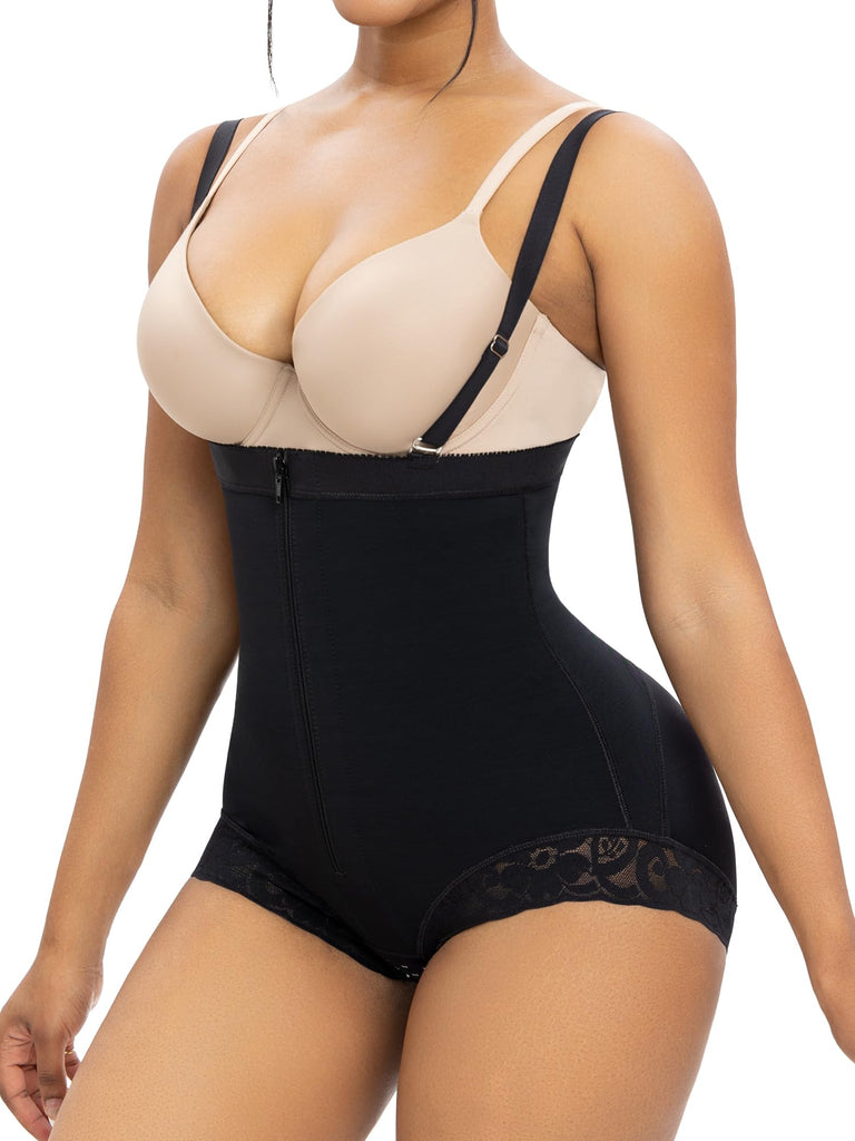 Colombian Waist Nipper Corset With Tummy Control And Front Hooks