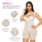 YIANNA Fajas Colombianas Moldeadoras Shapewear Tummy Control for Women Butt Lifter with Zipper Crotch Faja Body Shaper