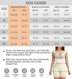 YIANNA Fajas Colombianas Moldeadoras Shapewear Tummy Control Body Shaper Postpartum Butt Lift Compression Garment with Steel Bones