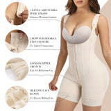 YIANNA Fajas Colombianas Moldeadoras Shapewear Tummy Control Body Shaper Postpartum Butt Lift Compression Garment with Steel Bones