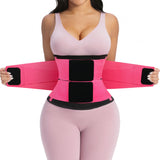 YIANNA Waist Trainer for Women Sauna Sweat Workout Waist Cincher Trimmer Belt Tummy Control Body Shaper Girdle with Triple Layer