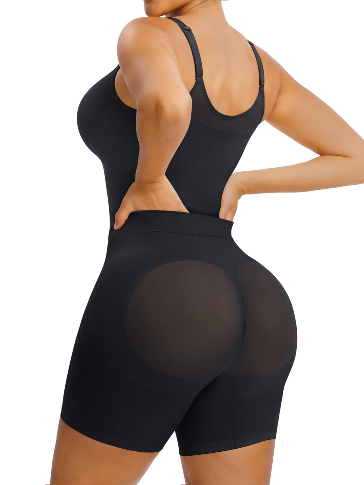 Tummy Control Shapewear Back-Opening Bodysuit