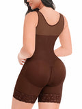 Front Hook Full Bust Mid-Thigh Shaping Shapewear
