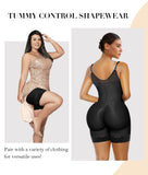 YIANNA Fajas Colombianas Postpartum Shapewear for Women Tummy Control Butt Lifter Body Shaper with Zipper Crotch