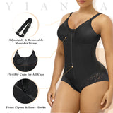 YIANNA Fajas Colombianas Moldeadoras Postpartum Tummy Control Shapewear for Women Body Shaper Girdles Compression Garment