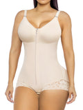 YIANNA Fajas Colombianas Moldeadoras Postpartum Shapewear Tummy Control for Women Body Shaper Girdles Compression Garment with Side Bust Pad