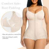 YIANNA Fajas Colombianas Moldeadoras Postpartum Shapewear Tummy Control for Women Body Shaper Girdles Compression Garment with Side Bust Pad