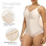 YIANNA Fajas Colombianas Moldeadoras Postpartum Shapewear Tummy Control for Women Body Shaper Girdles Compression Garment with Side Bust Pad