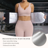 YIANNA Waist Trainer for Women Sauna Sweat Workout Waist Cincher Trimmer Belt Tummy Control Body Shaper Girdle with Triple Layer