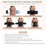 YIANNA Waist Trainer for Women Sauna Sweat Workout Waist Cincher Trimmer Belt Tummy Control Body Shaper Girdle with Triple Layer