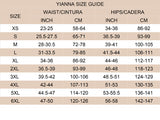 YIANNA Shapewear for Women Tummy Control Fajas Colombianas Open Bust Body Shaper Slimmer Bodysuit