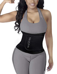 YIANNA Waist Trainer for Women Tummy Control Zipper&Straps JSculpt