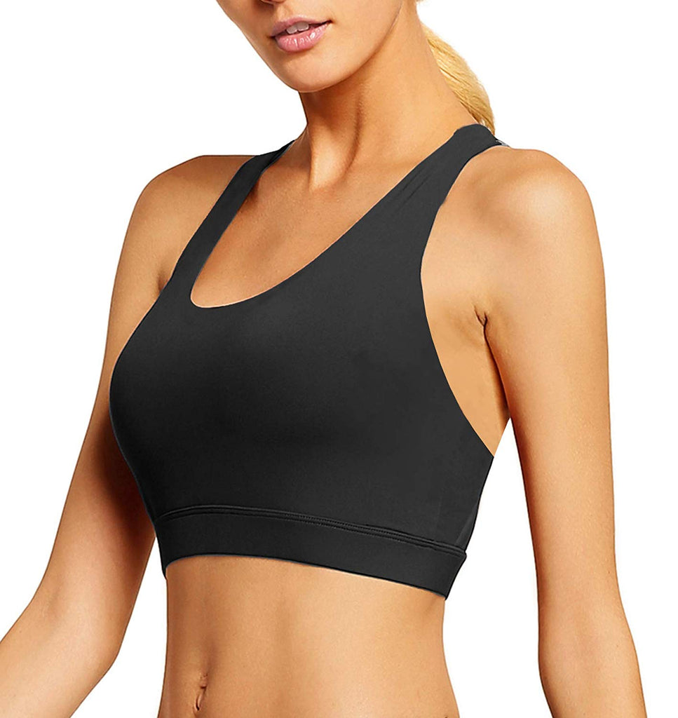 Molded Cup Sports Bra Womens Running Clothes Shapewear Bra Low