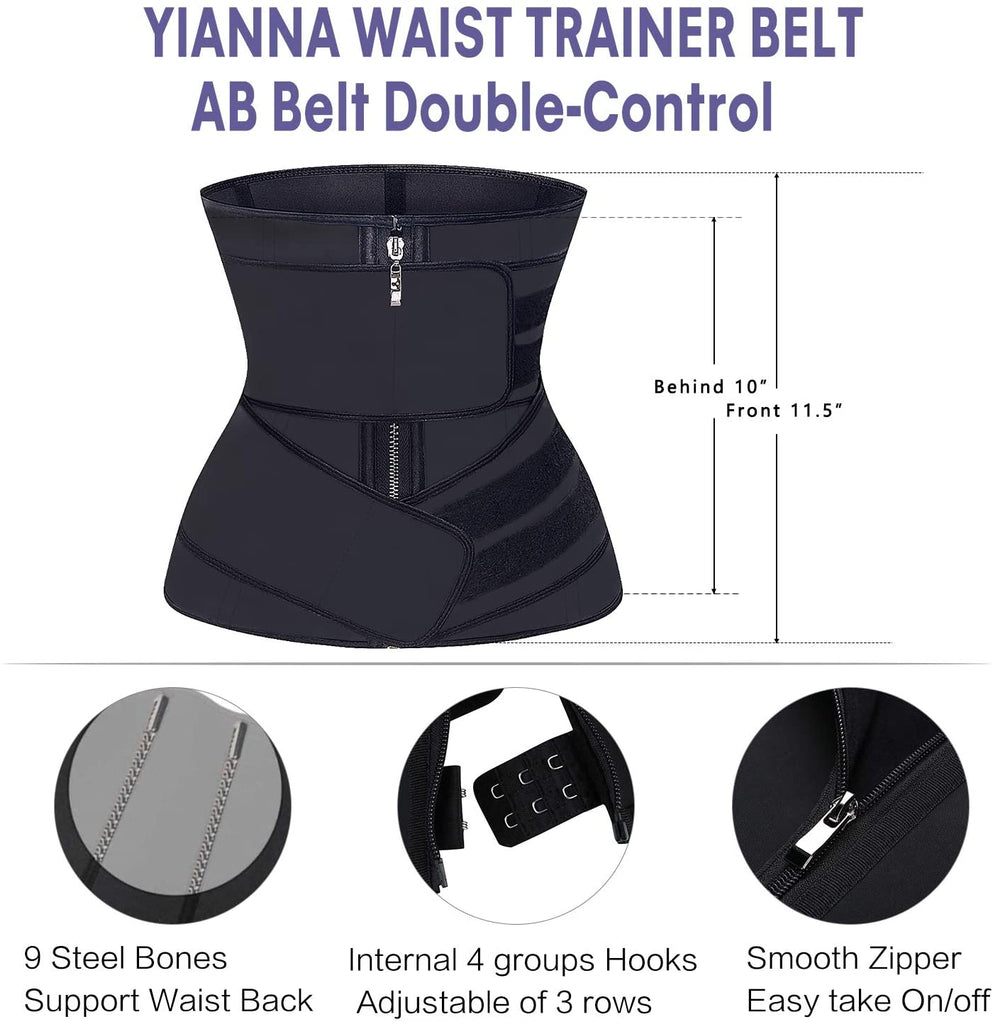 Double Belt Waist Trainer Belt