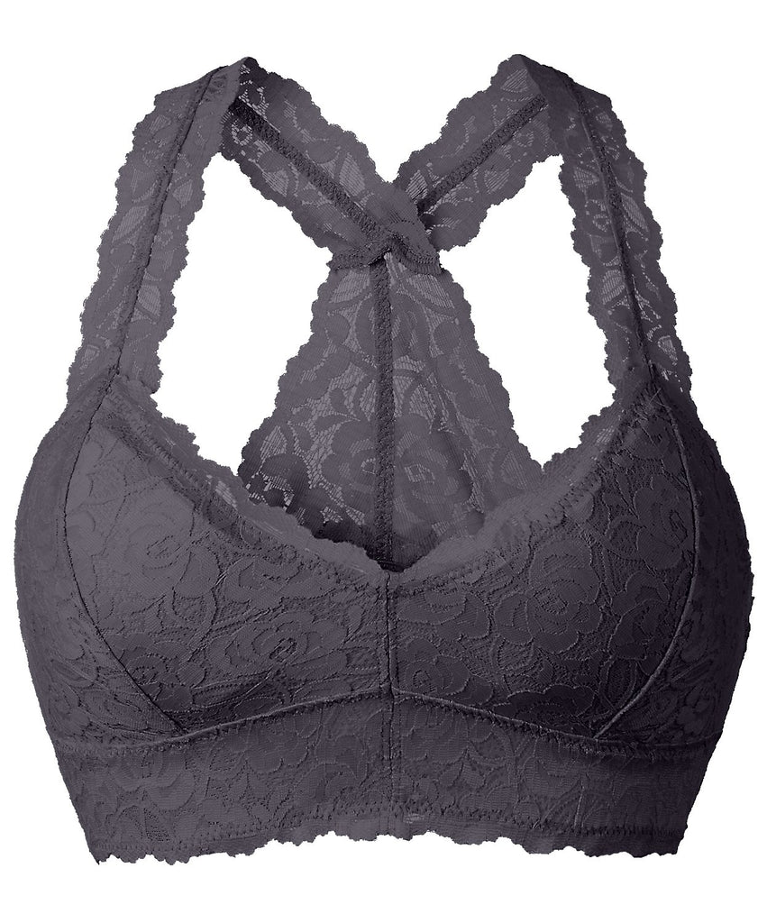 yianna Lace Bralette with the shopify logo