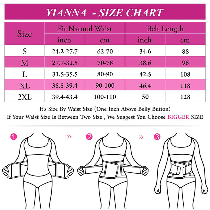 Sweat Sculpt Adjustable Waist Trainer Belt