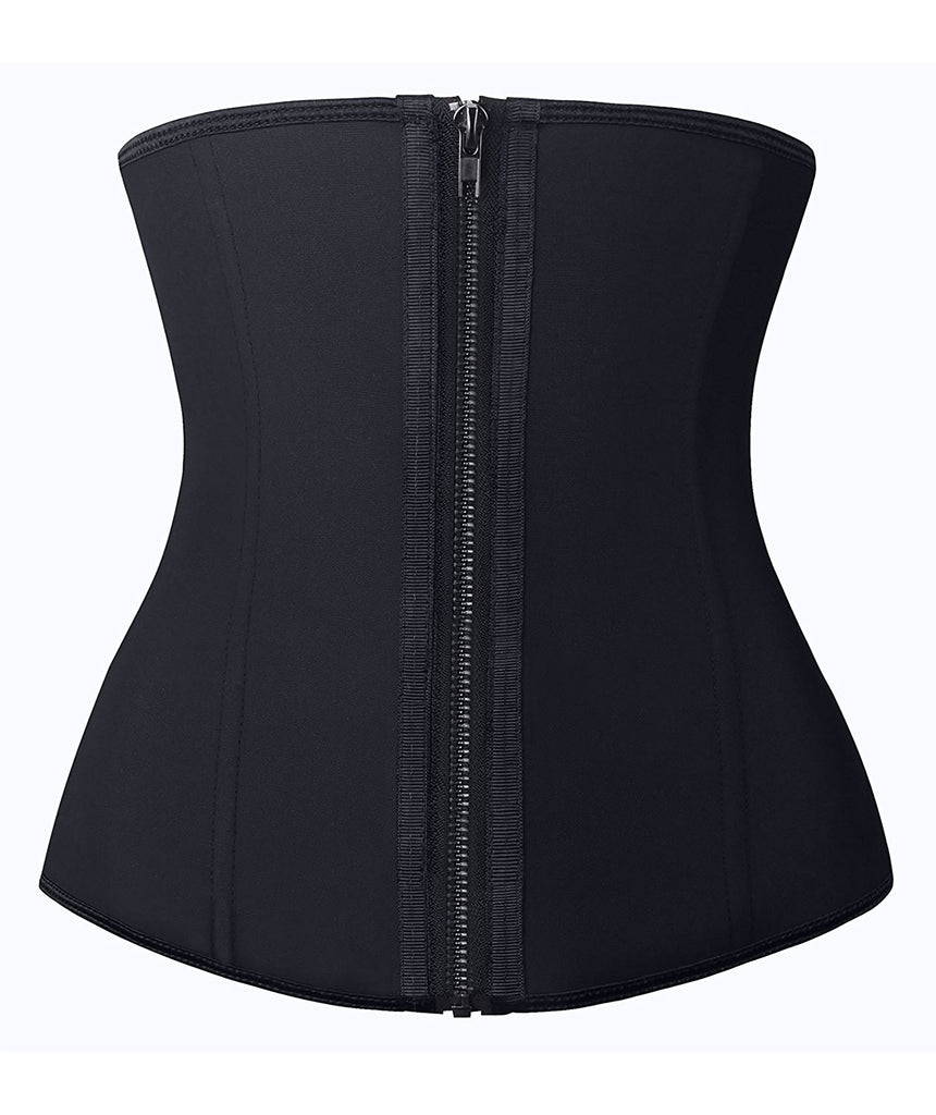 Korsett S XXL: Beautiful Damen Black Waist Trainer Sleeveless Latex Catsuit  With 100% Rubber Latex Body Shaper From Asiabeddingmall, $100.51