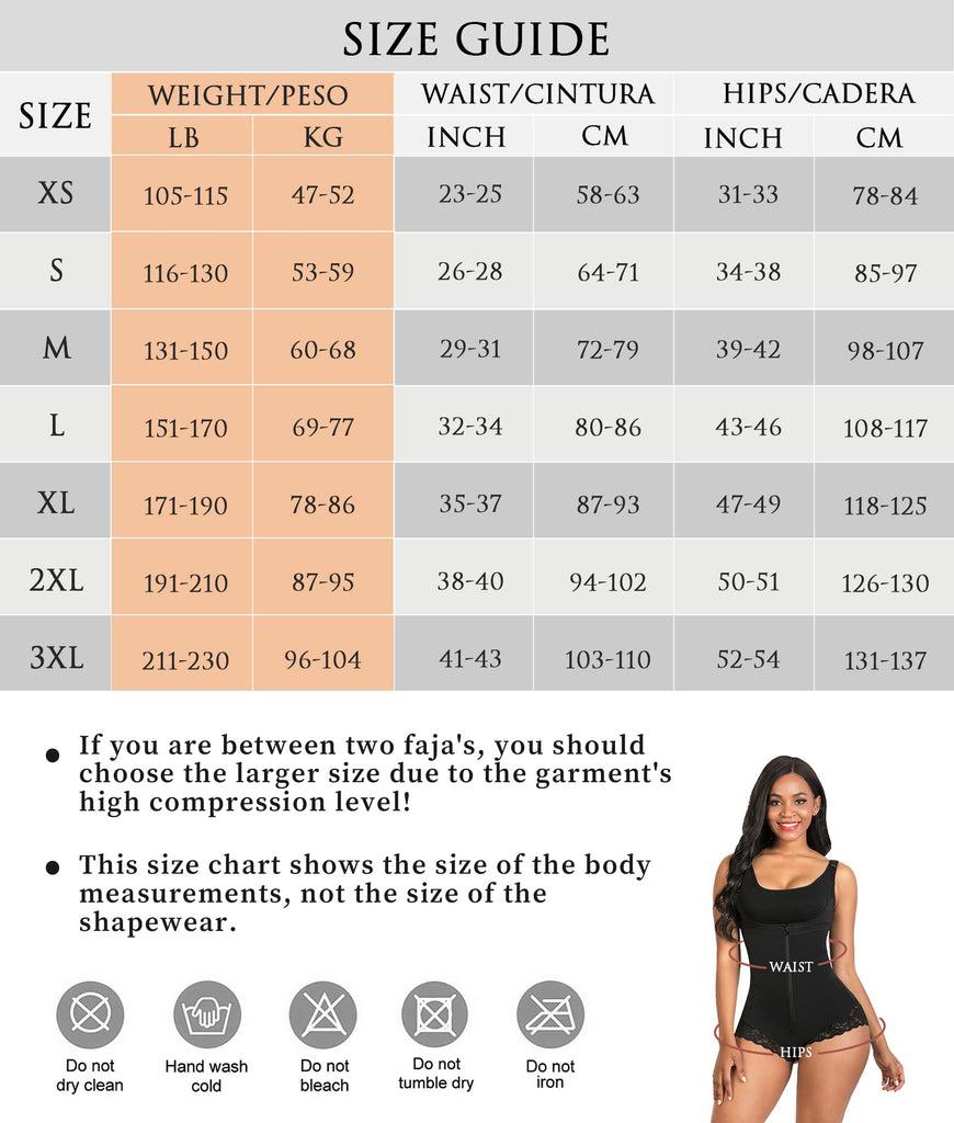 Fajas Colombianas Body Shaper for Women Tummy Control Shapewear Bodysuit  Full Girdle Open Bust, Shape The Perfect Curve (Beige,XXL)