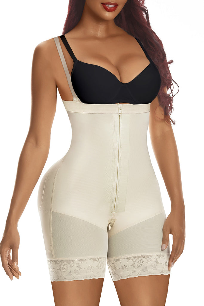 Shapewear & Fajas The Best Faja Fresh and Light Faja Mujer Moldeadora  Colombiana Girdle for women Seamless Gusset Opening with no hooks Strapped  Bust